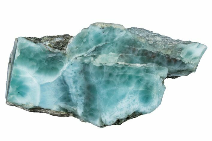 Polished Section of Larimar - Dominican Republic #282510